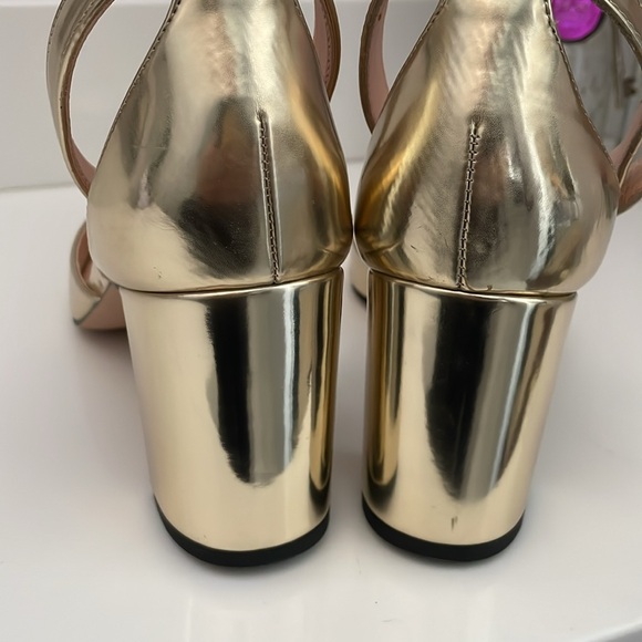 J. Crew Metallic Ankle Strap Maisie Pump - Picture 9 of 15